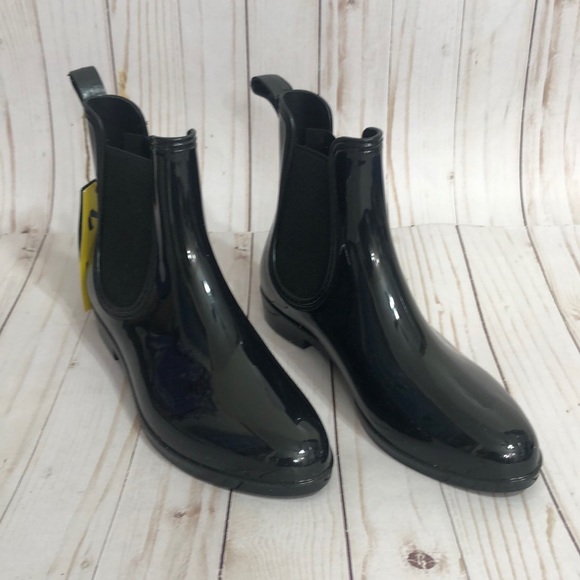 🆕 🌻 Seven7 Dover Bootie Black Rain Bootie Sz 11 - Picture 5 of 15